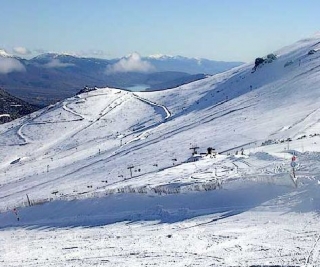 Ideal terrain for skiing 
